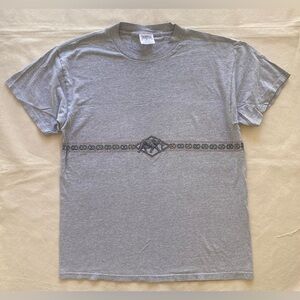 SanSegal Sportswear Vintage Elephant Double Graphic Cotton Tee Large 90s Casual